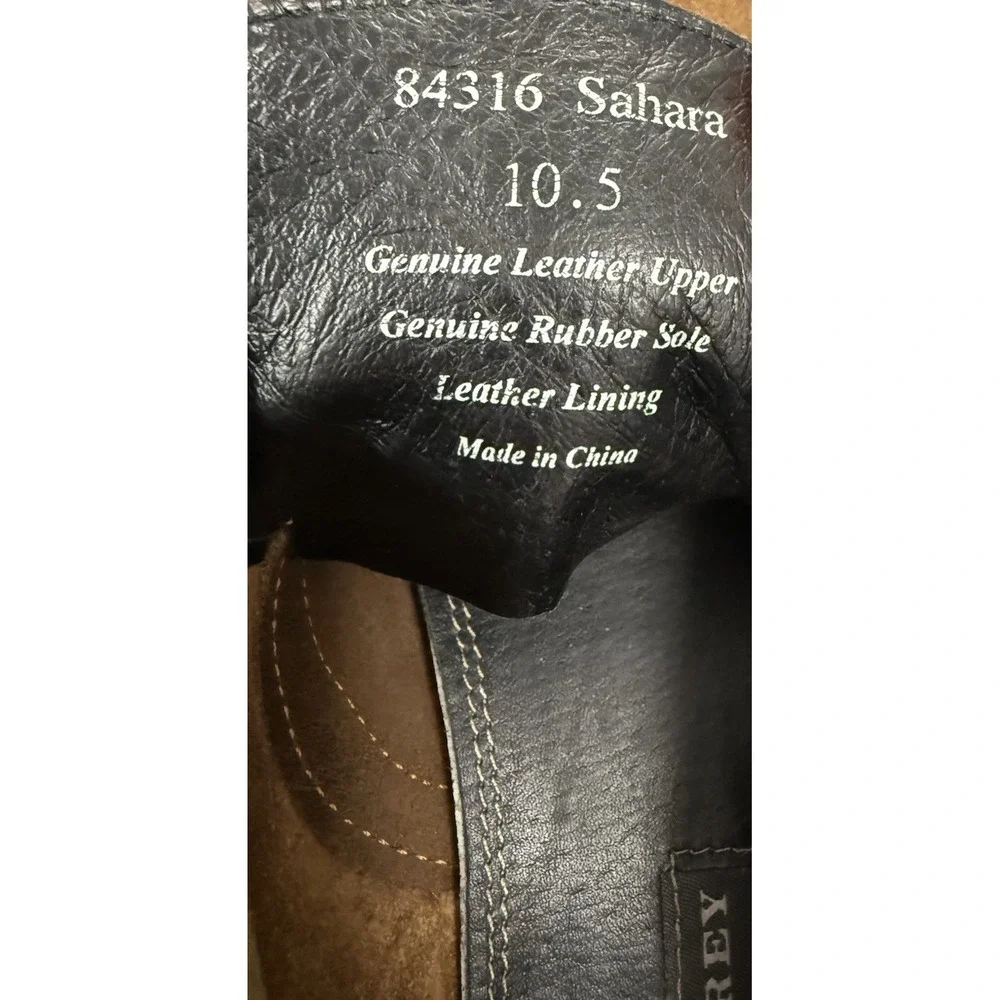 Aston Grey Boots Men Sahara Suede‎ Chukka Casual Ankle Boots Tan Sz 10.5